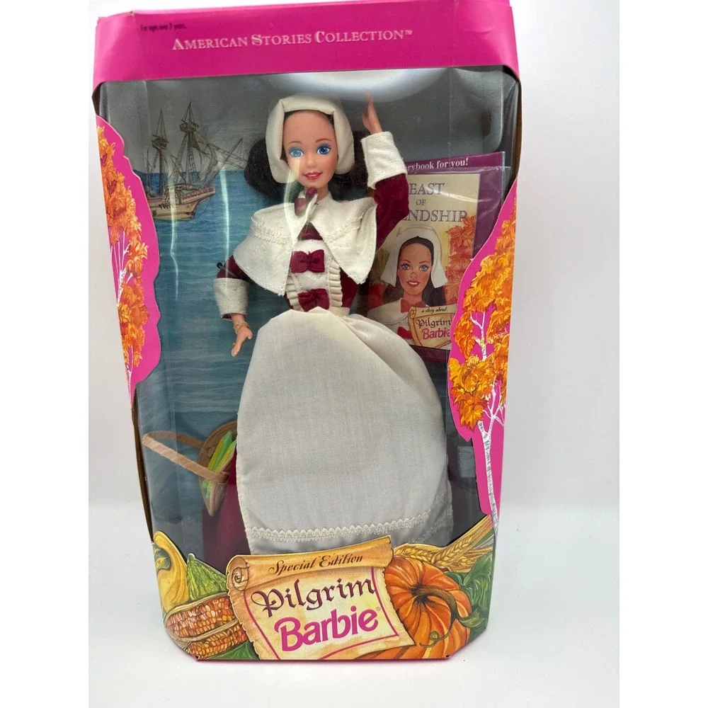 Mattel Pilgrim Barbie American Stories Collection 2nd Edition 1994 NIB 12577